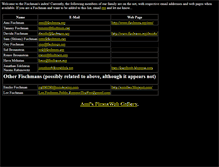 Tablet Screenshot of fischman.org